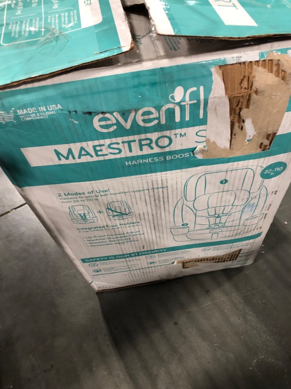 Photo 2 of Evenflo Maestro Sport Harness Booster Car Seat Palisade