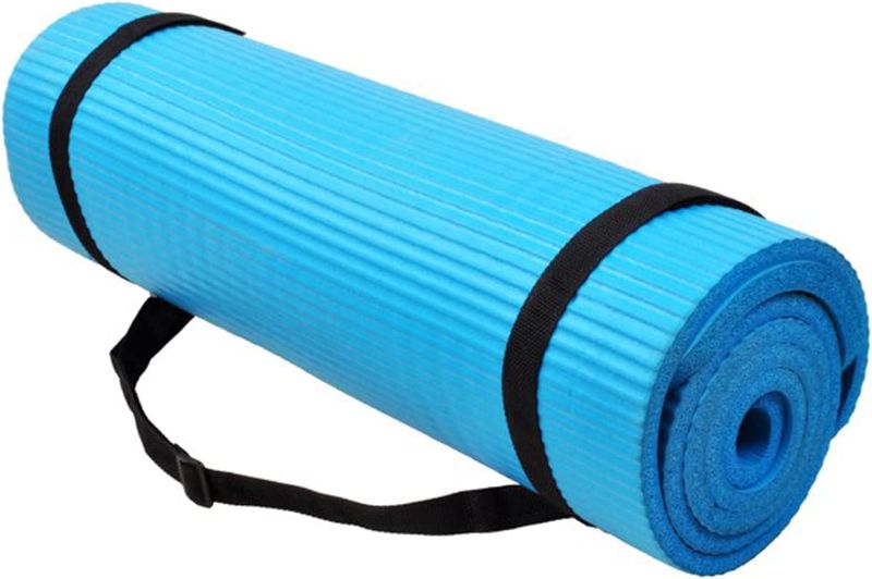 Photo 1 of Amazon Basics 1/2-Inch Extra Thick Exercise Yoga Mat