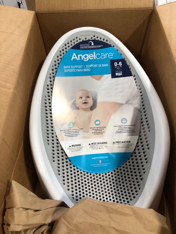 Photo 3 of Angelcare Baby Bath Support (Grey) | Ideal for Babies Less than 6 Months Old