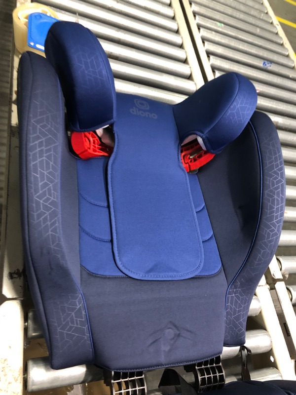 Photo 2 of Diono Monterey 2XT Latch 2 in 1 High Back Booster Car Seat with Expandable Height & Width, Side Impact Protection, 8 Years 1 Booster, Blue 2XT Blue