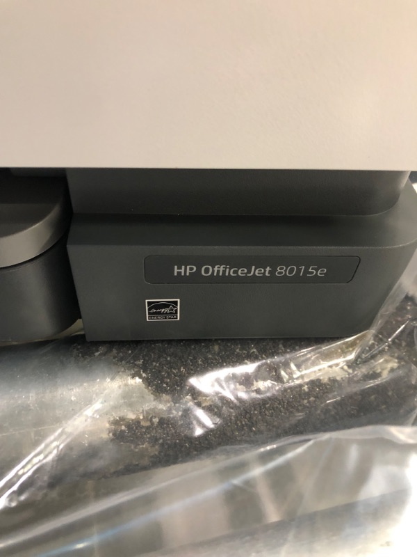 Photo 6 of HP OfficeJet 8015e Wireless Color All-in-One Printer with 6 Months Free Ink with HP+(228F5A), White New
