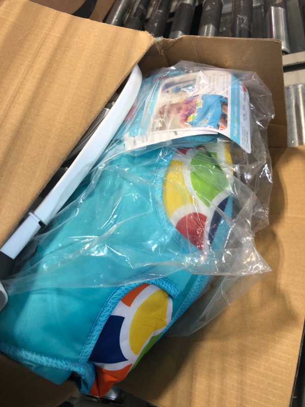 Photo 1 of Fisher-Price Deluxe Sit-Me-Up Floor Seat with Toy-Tray Happy Hills