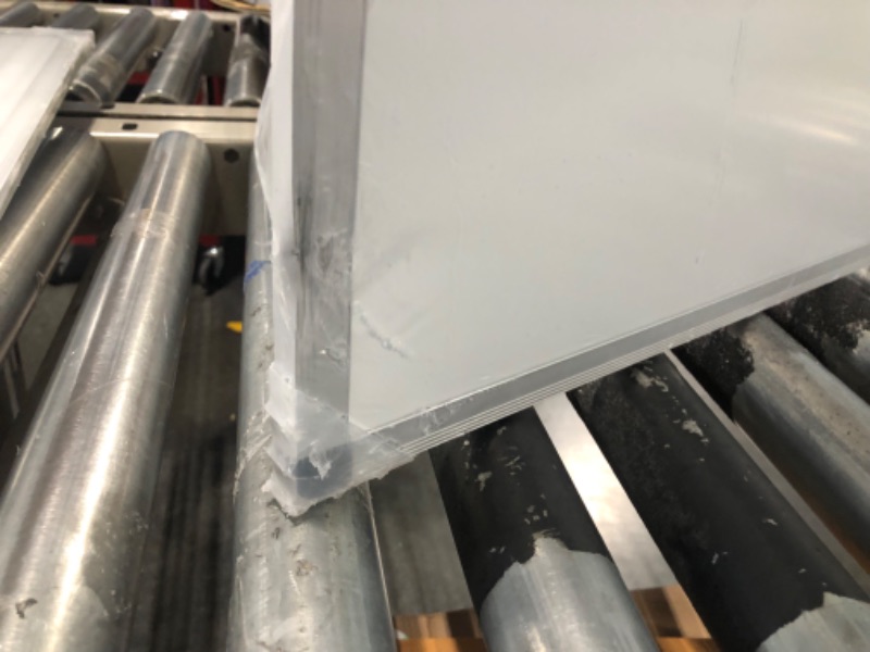 Photo 3 of VIZ-PRO Magnetic Dry Erase Board, 36 X 24 Inches, Silver Aluminium Frame