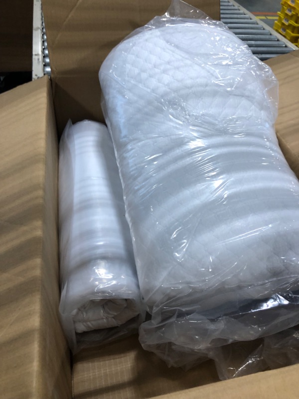 Photo 1 of NTCOCO 2 Pillows, Shredded Memory Foam Bed Pillows for Sleeping, with Washable Removable Bamboo Cooling Hypoallergenic Sleep Pillow for Back and Side Sleeper, Queen (2-Pack)
