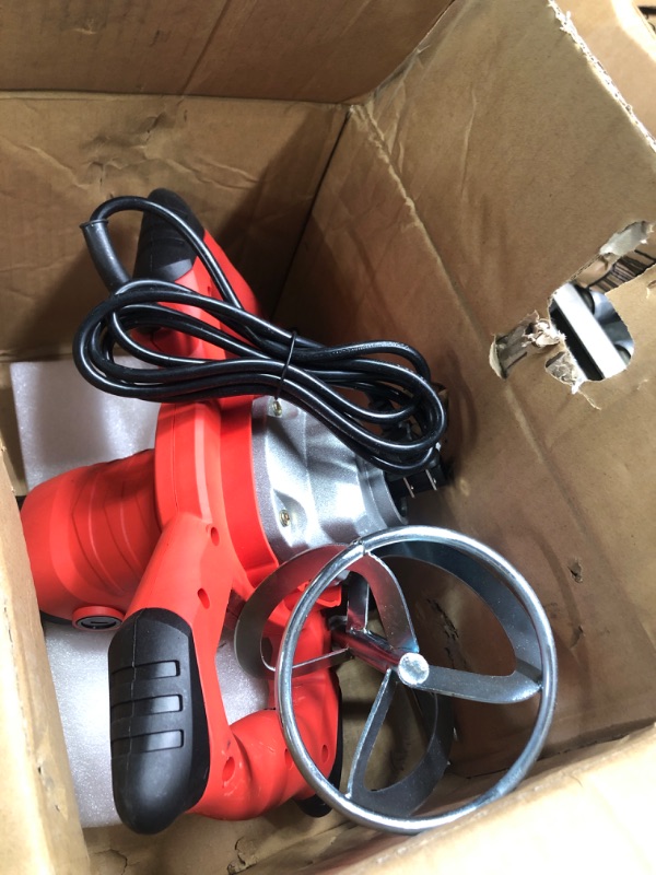 Photo 1 of 2100W Electric Handheld Cement Mixer,Portable Mortar Concrete Mixer Drill with Rod for Mixing Grout Paint Mud Plaster,6 Speed Adjustment 110V(UL Certified)