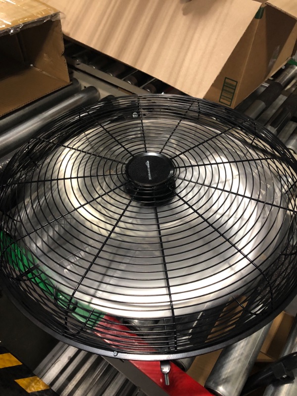 Photo 3 of AmazonCommercial 20" High Velocity Industrial Fan, Black,