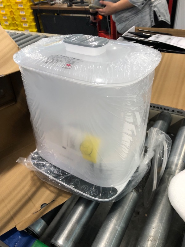 Photo 1 of Baby Bottle Sterilizer, 6-in-1 HAUTURE Bottle Sterilizer and Dryer, Electric Steam Bottle Sanitizer for Baby stuffs, Baby Bottles & Breast Pump Accessories