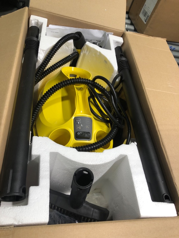 Photo 3 of Kärcher - SC 3 Portable Multi-Surface Steam Cleaner/Steam Mop with Attachments – Chemical-Free, Rapid 40 Second Heat-Up, Continuous Steam - For Grout, Tile, Hard Floors, Appliances & More Canister Steam Cleaner SC 3