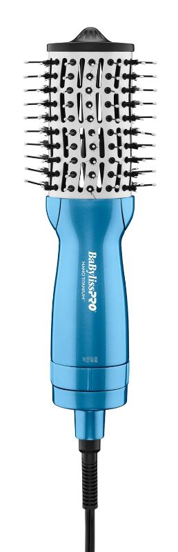 Photo 1 of BabylissPRO Nano Titanium Professional Hot Air Dryer Brush For Styling And Drying