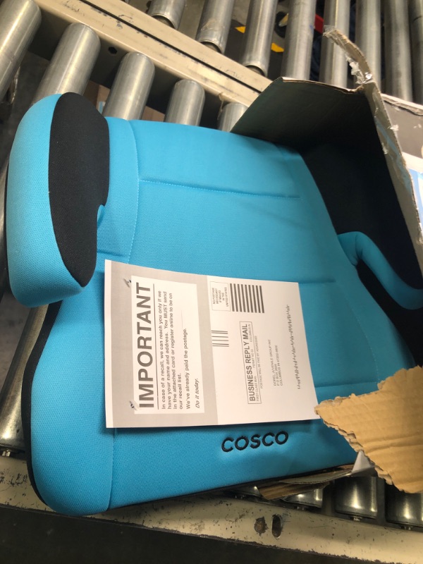 Photo 2 of Cosco Topside Backless Booster Car Seat, Turquoise