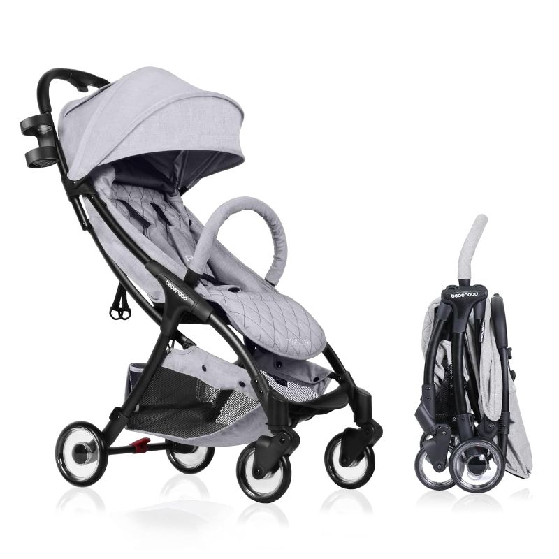 Photo 1 of 
Beberoad Love R2 Lightweight Compact Baby Stroller Foldable Travel Stroller for Baby Newborn Infant Toddler with Adjustable Backrest, Cup Holder, Storage
