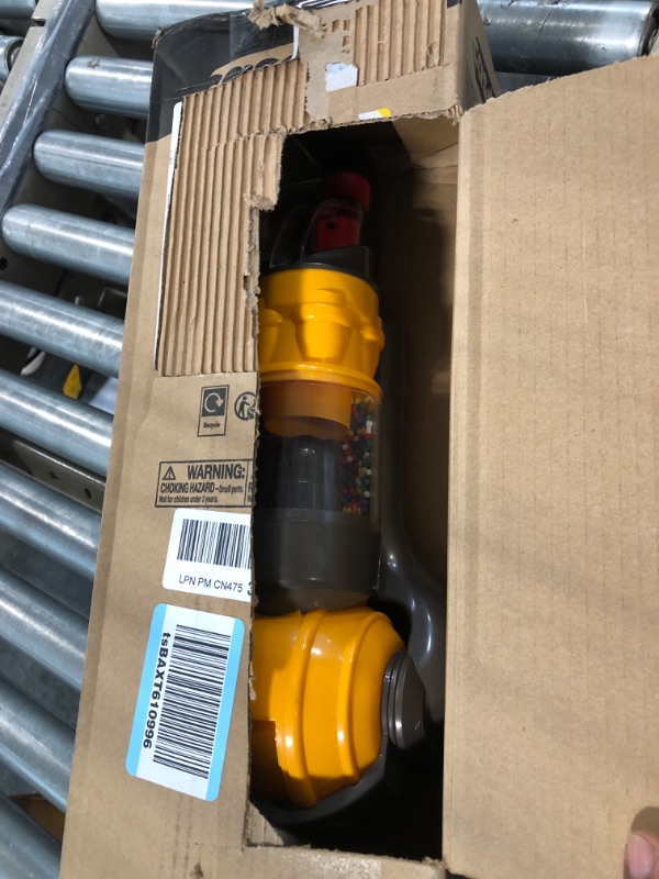Photo 1 of Casdon Dyson Ball | Miniature Dyson Ball Replica For Children Aged 3+ | Features Working Suction To Add Excitement To Playtime Grey/Yellow