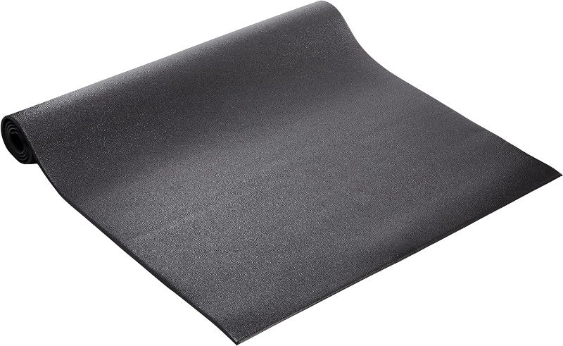 Photo 1 of BalanceFrom Heavy Duty Thick Real Rubber Mat Exercise Equipment Floor Mat 2.5-Feet x 5-Feet, PVC