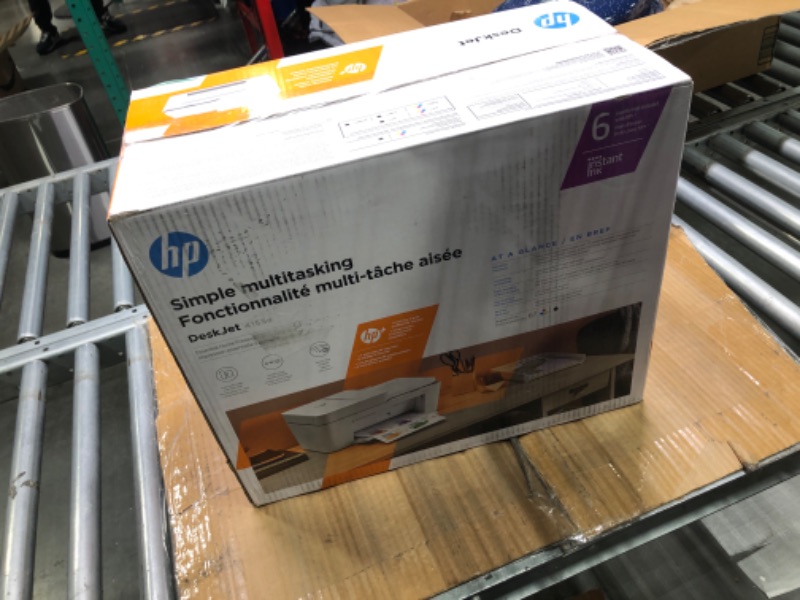 Photo 2 of HP DeskJet 4155e Wireless Color All-in-One Printer & 67XL Tri-Color High-Yield Ink Cartridge | 3YM58AN & 67XL Black High-Yield Ink Cartridge | 3YM57AN Printer + Tri-color Ink + Black Ink