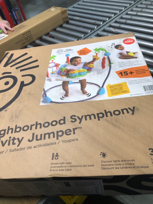 Photo 2 of Baby Einstein Neighborhood Symphony Activity Jumper with Lights and Melodies, Ages 6 months +