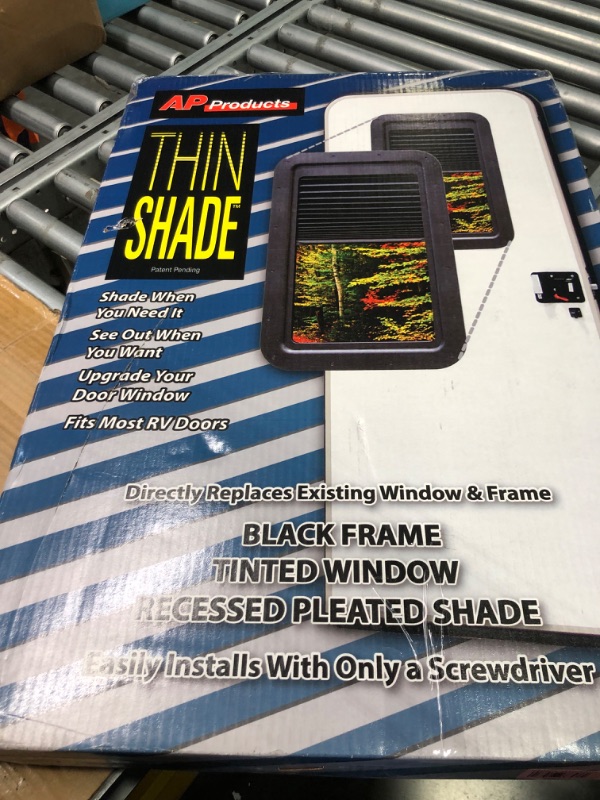 Photo 2 of AP Products 015-201512 Slim Shade Upgrading Your Door Window