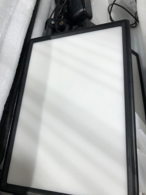 Photo 1 of RALENO 2 Packs LED Video Light and 75inches Stand Lighting Kit Include: 3200K-5600K CRI95+ Built-in Battery with 1 Handbag 2 Light Stands for Gaming,Streaming,Youtube,Web Conference,Studio Photography 192LEDS