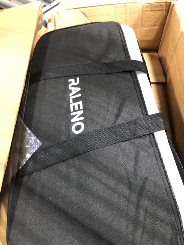 Photo 1 of RALENO 2 Packs LED Video Light and 75inches Stand Lighting Kit Include: 3200K-5600K CRI95+ Built-in Battery with 1 Handbag 2 Light Stands for Gaming,Streaming,Youtube,Web Conference,Studio Photography 192LEDS