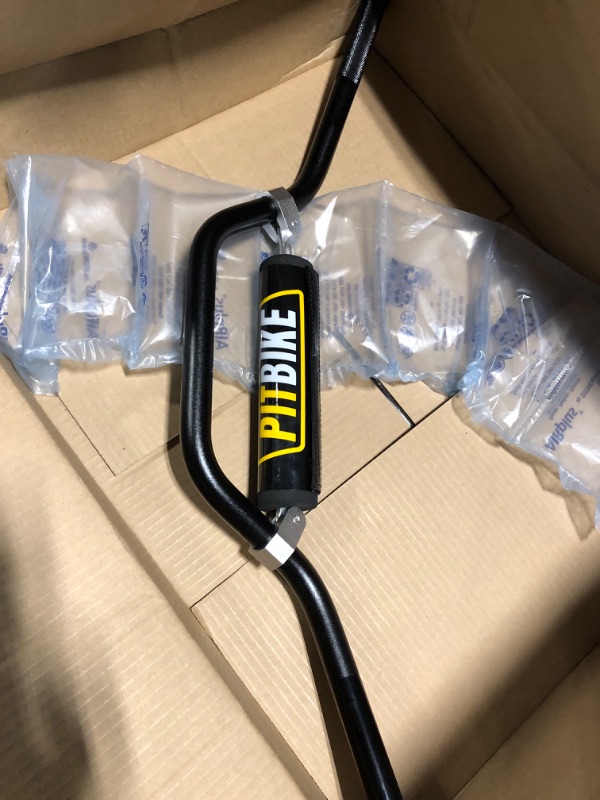 Photo 1 of Handle Bar 7/8" 22MM Handlebar with Foam Pad Compatible with CRF YZF KXF KLX RMZ DRZ Pit Dirt Bike Motocross ATV Quad Black