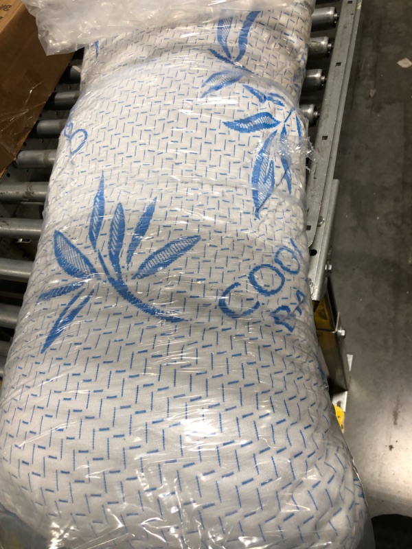 Photo 1 of 2 Pack King Bamboo Pillows for Sleeping, Shredded Memory Foam Adjustable Bamboo Bed Pillow with, Removable/Washable Bamboo Rayon Zipper Cover (King 2 Pack) King (Pack of 2)