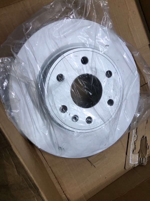 Photo 1 of ACDelco Advantage 18A2497AC Coated Front Disc Brake Rotor