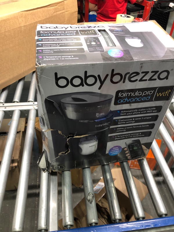 Photo 2 of Baby Brezza Formula Pro Mini Baby Formula Maker – Small Baby Formula Mixer Machine Fits Small Spaces and is Portable for Travel– Bottle Makers Makes The Perfect Bottle for Your Infant On The Go Advanced, WiFi