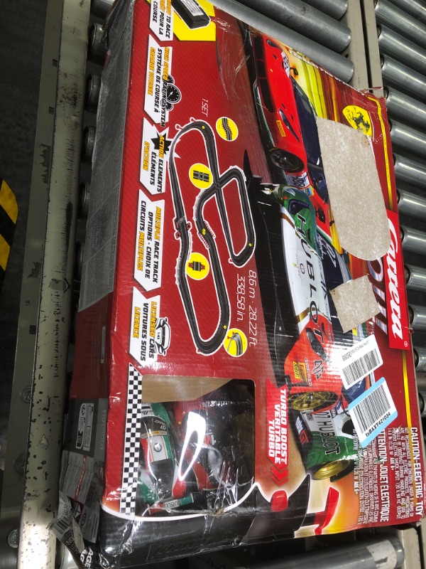 Photo 2 of Carrera GO!!! Electric Powered Slot Car Racing Kids Toy Race Track Set 1:43 Scale, Ferrari Pro Speeders