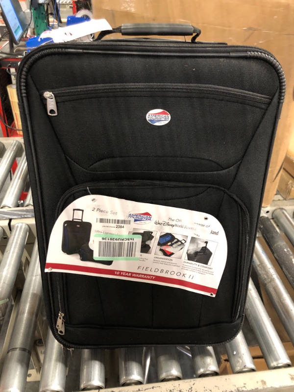 Photo 1 of American Tourister Luggage Fieldbrook II 2-Piece Set, Black