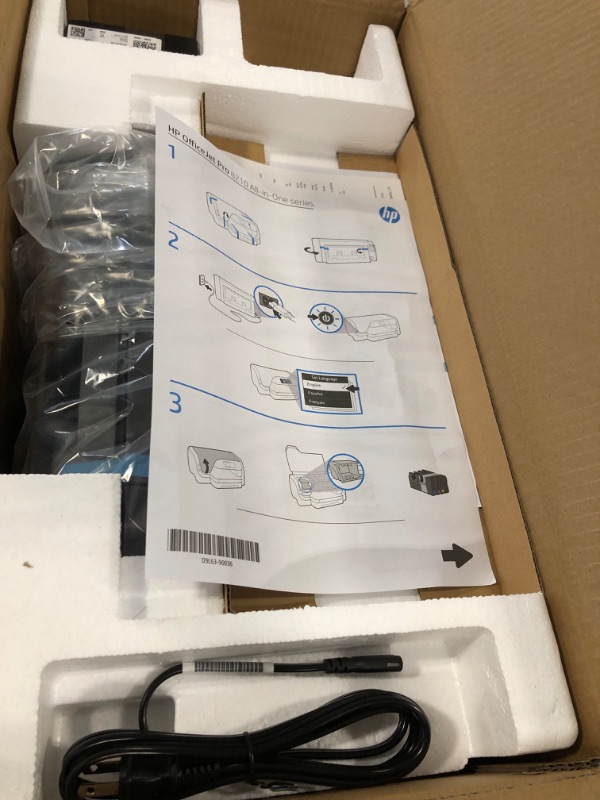 Photo 1 of HP OfficeJet Pro 8210 Wireless Color Printer (D9L64A) with and Instant Ink $5 Prepaid Code Printer + Instant Ink