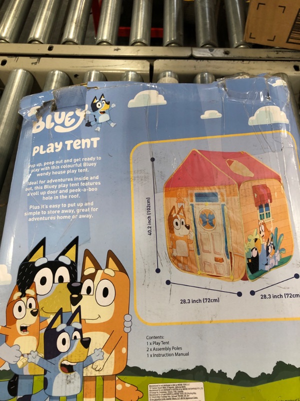 Photo 1 of Bluey - Pop 'N' Fun Play Tent - Pops Up in Seconds and Easy Storage, Multicolor