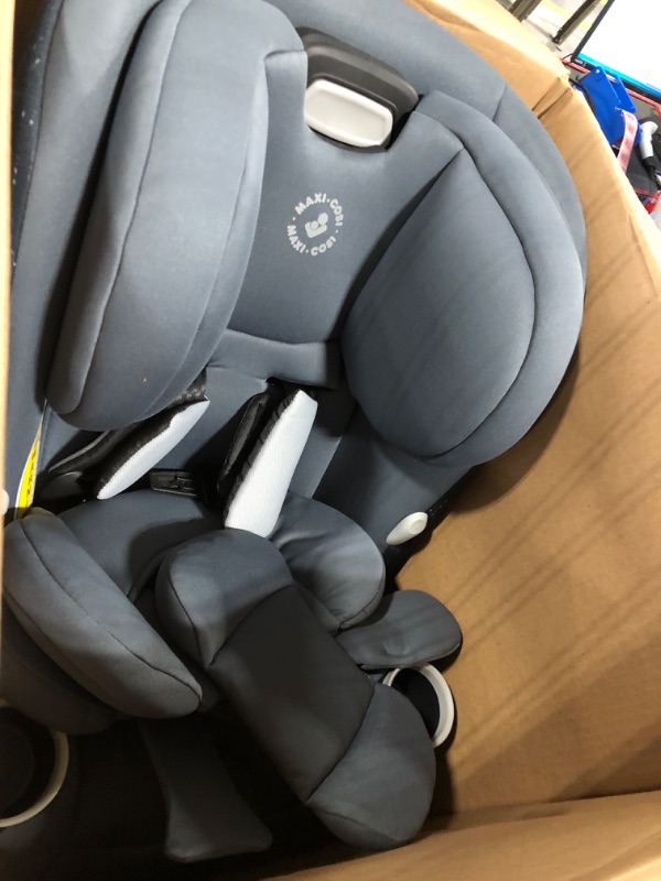 Photo 3 of Maxi-Cosi Pria All-in-One Convertible Car Seat, All-in-One Seating System: Rear-Facing, from 4-40 pounds; Forward-Facing to 65 pounds; and up to 100 pounds in Booster Mode, Sonar Grey