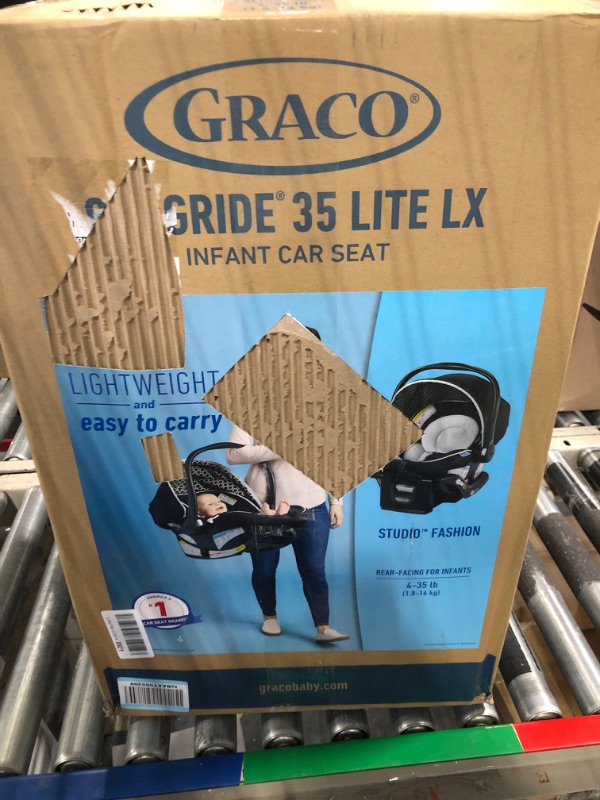 Photo 2 of Graco SnugRide 35 Lite LX Infant Car Seat, Studio SnugRide 1 Count (Pack of 1) Studio