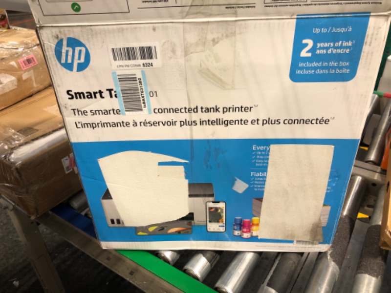 Photo 2 of HP Smart-Tank 5101 Wireless All-in-One Ink-Tank Printer with up to 2 Years of Ink Included (1F3Y0A),White