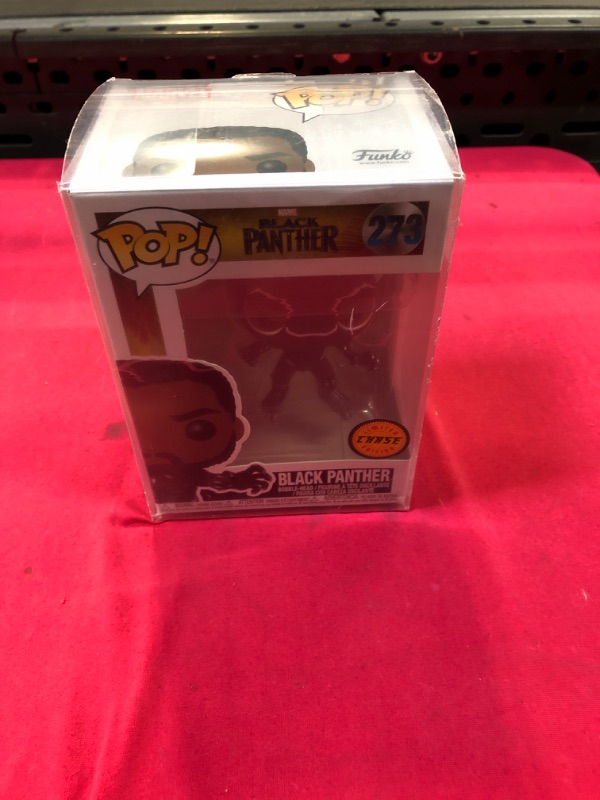 Photo 2 of Black Panther (Chase): Pop! Vinyl Figurine Bundle with 1 Compatible 'ToysDiva' Graphic Protector (273-23129 - B/A)