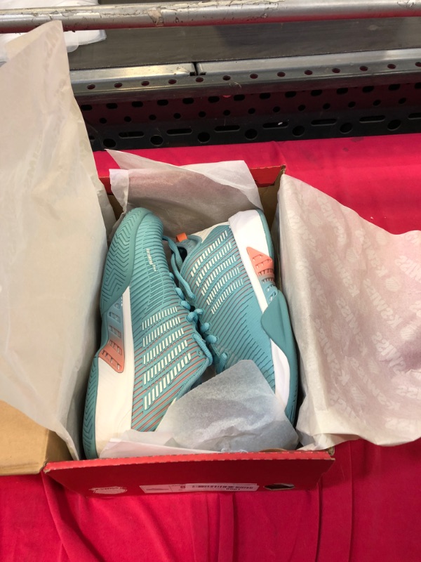 Photo 2 of K-Swiss Women's Hypercourt Express 2 Tennis Shoe (Almost Mauve/Sepia Rose/Pale Neon Coral). Size 8
