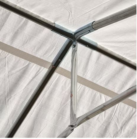 Photo 1 of 40 ft. x 20 ft. White Large Outdoor Carport Canopy Party Tent with Removable Sidewalls and Roof UV-Resistance Protection
HARDWARE ONLY
PARTS ONLY
NO TENT
