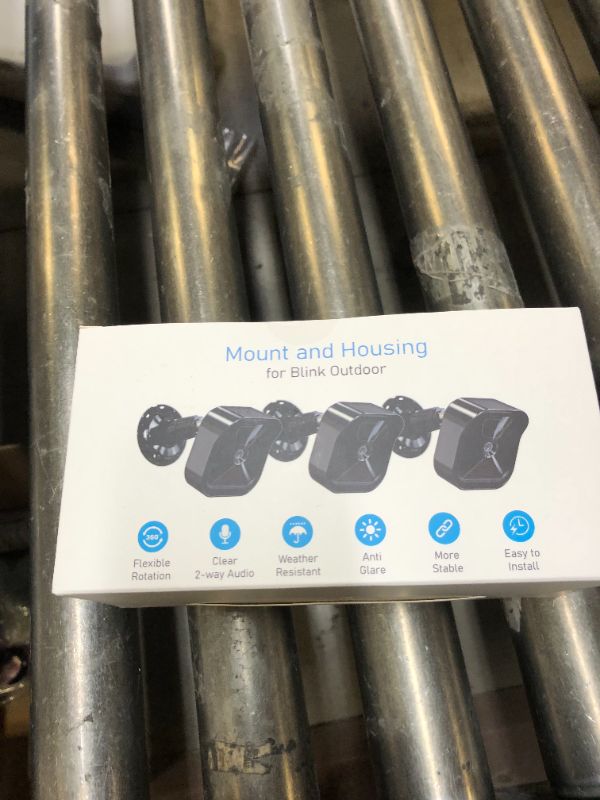 Photo 1 of Blink Outdoor Vinyl Siding Mount with Waterproof Case, No-Hole Needed Mounting Bracket and Full Weather Proof Cover for All-New Blink Outdoor Security Camera System(3 Pack) Black