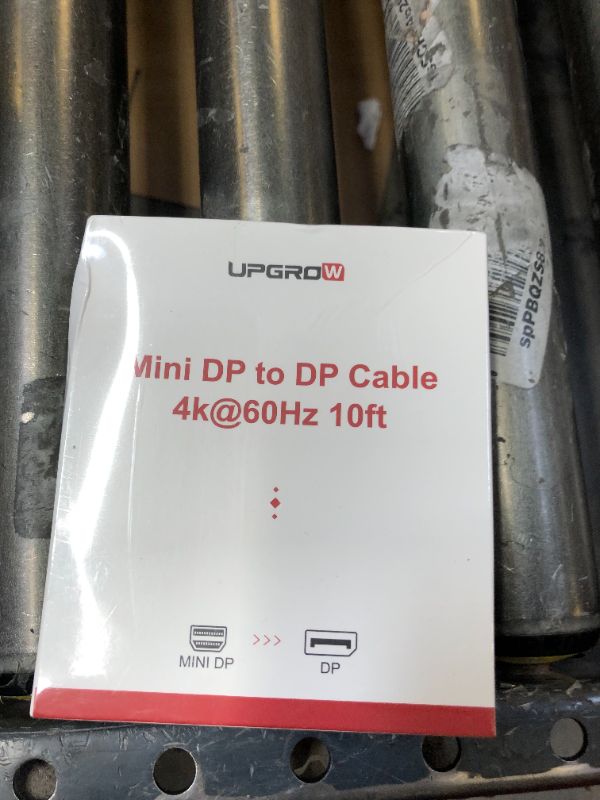 Photo 1 of UPGROW Mini DisplayPort to DisplayPort Mini DP to DP Cable 10 ft 4K@60Hz Nylon Braid DisplayPort to Mini DisplayPort(Thunderbolt Compatible) Cable 10ft Mini DP/M to DP/M