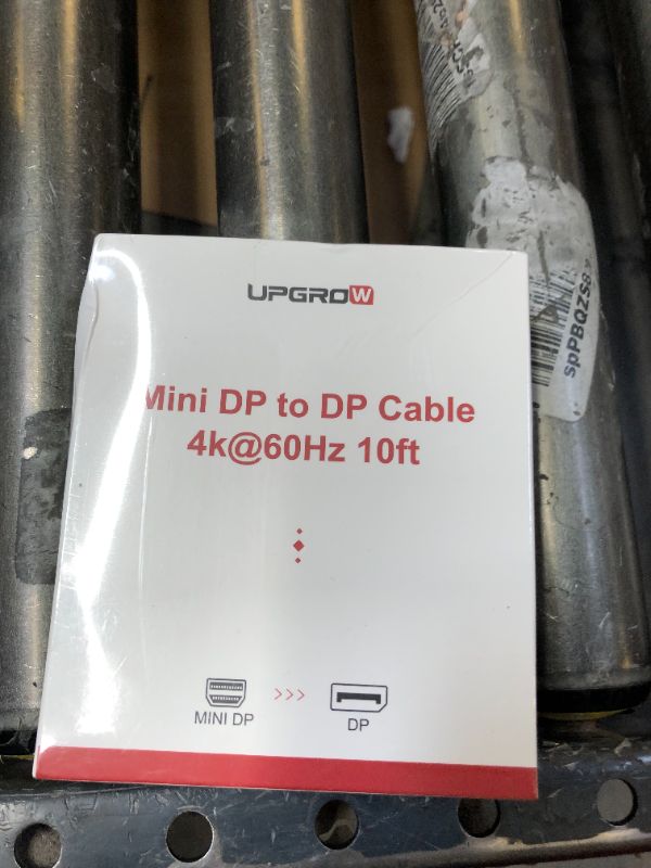 Photo 2 of UPGROW Mini DisplayPort to DisplayPort Mini DP to DP Cable 10 ft 4K@60Hz Nylon Braid DisplayPort to Mini DisplayPort(Thunderbolt Compatible) Cable 10ft Mini DP/M to DP/M