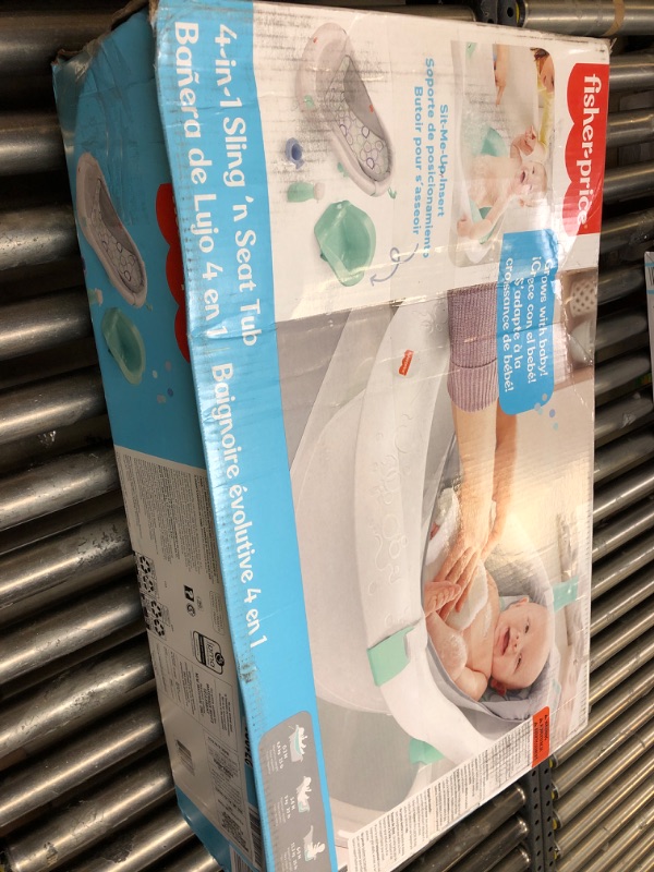 Photo 1 of Fisher-Price 4-in-1 Sling 'n Seat Tub