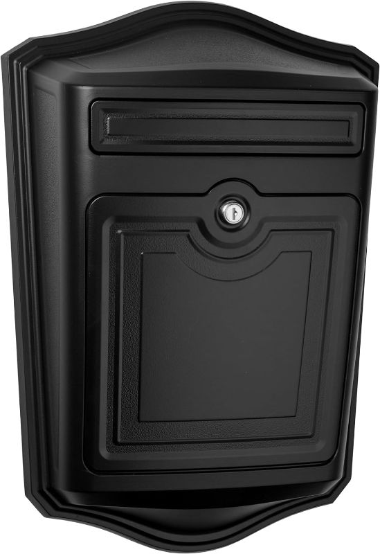 Photo 1 of Architectural Mailboxes 2540B-10 Maison Wall Mount Mailbox, C1, Black