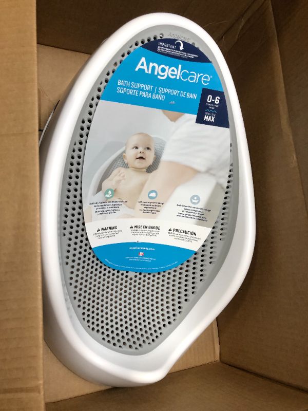 Photo 2 of Angelcare Baby Bath Support (Grey) | Ideal for Babies Less than 6 Months Old