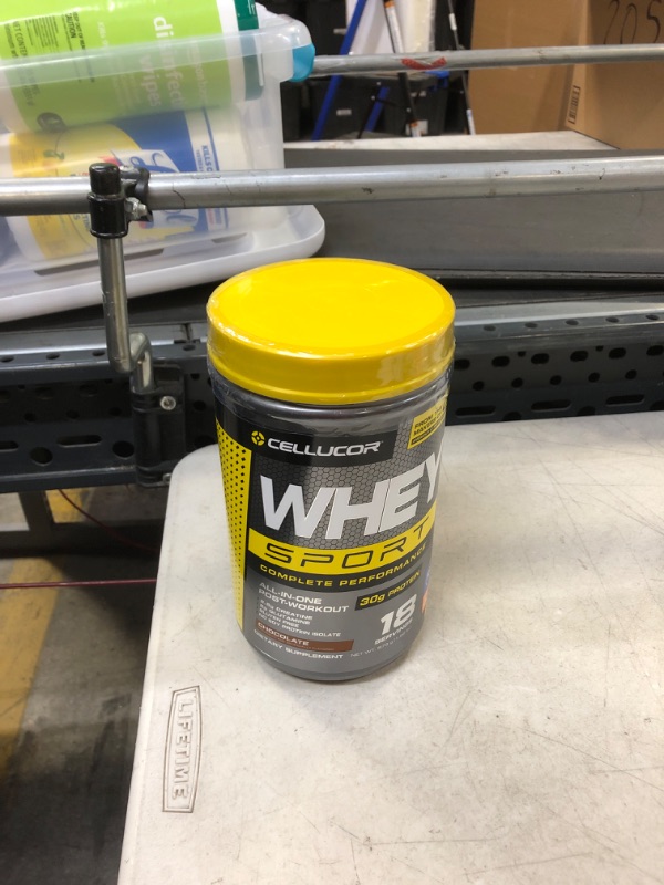 Photo 2 of Cellucor Whey Sport Protein Powder Chocolate | Post Workout Recovery Drink with Whey Protein Isolate, Creatine & Glutamine | 18 Servings Chocolate 1.9 Pound (Pack of 1) ( EXP: 12/23) 