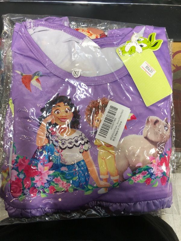 Photo 1 of AOVCLKID Girls Princess Dress Up For Cosplay Costume Halloween Fancy Paty Dresses
 - SIZE 7Y