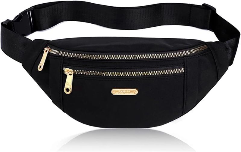 Photo 1 of Fanny Pack Crossbody Bags for Women, Belt Bag Waist Pack Bag Fanny Packs Cross Body Bag Phone Holder for Outdoors Sports Hiking
