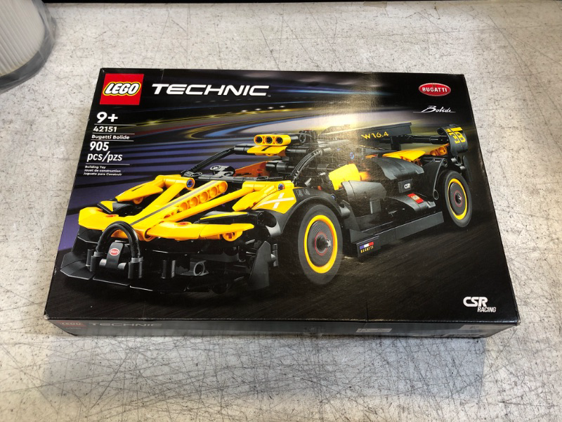 Photo 2 of LEGO Technic Bugatti Bolide Racing Car 42151, Model Building Set, Race Engineering Toys, Collectible Iconic Sports Vehicle Construction Kit