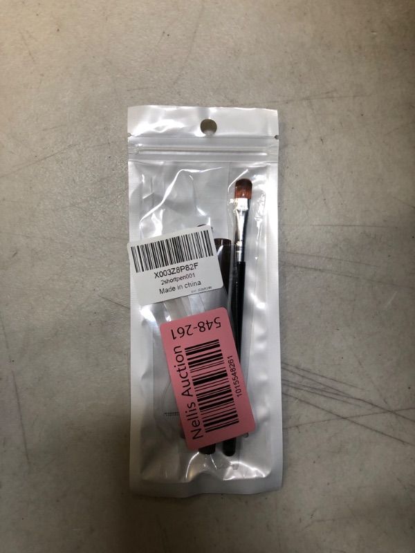 Photo 1 of 2 pack short eyebrow pencil with 1 pack eyebrow brush,1 pack eyebrow tool,#brownpen001
