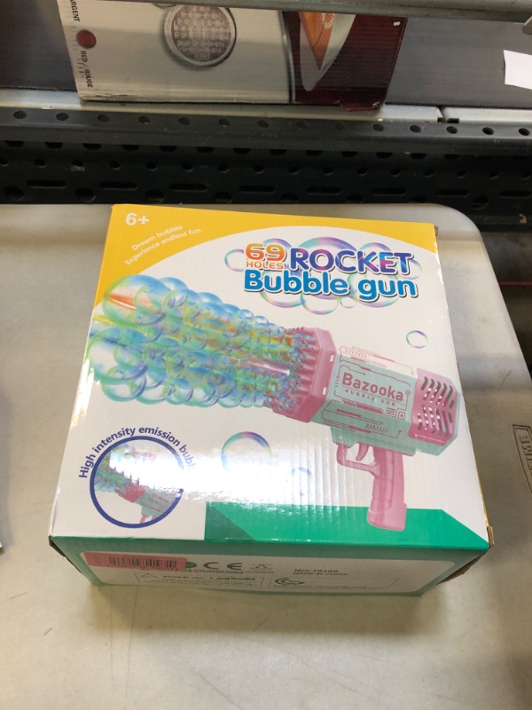 Photo 1 of 69 PCS ROCKET BUBBLE GUN 