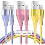 Photo 1 of [Apple MFi Certified] iPhone Charger 3Pack 10FT Lightning Cable Fast Charging iPhone Charger Cord Compatible with iPhone 14 13 12 11 Pro Max XR XS X 8 7 6 P