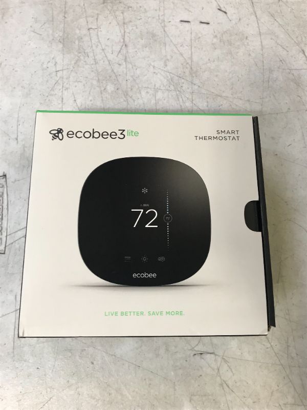 Photo 1 of ecobee EB-STATE3LTP-02 Thermostat, Black
